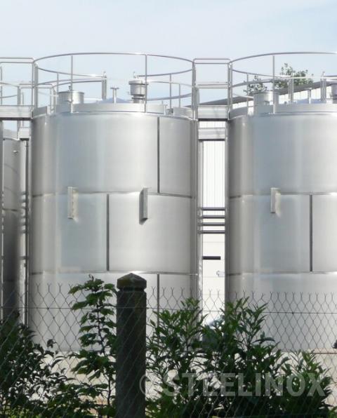 Cuves de stockage de solutions azotées