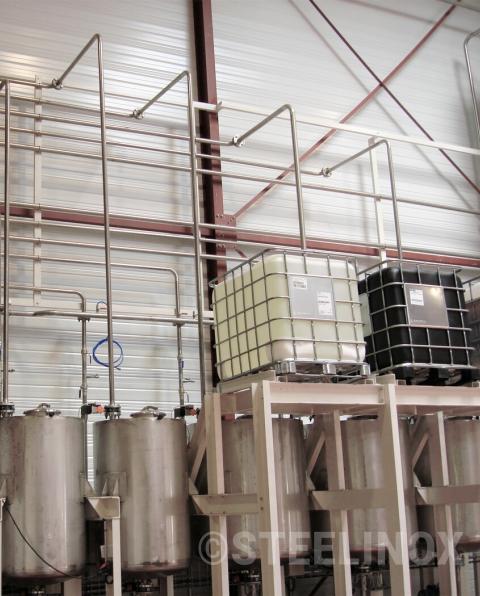 Cuves stockage plastifiants