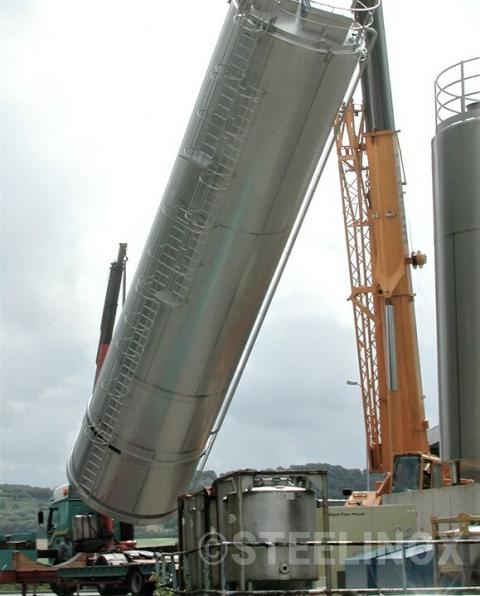 Levage silo farine