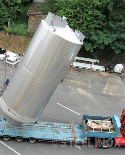 Levage silo lactose