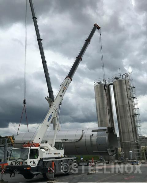 Levage silo PVC