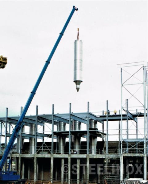 Levage silos homogénéisateurs