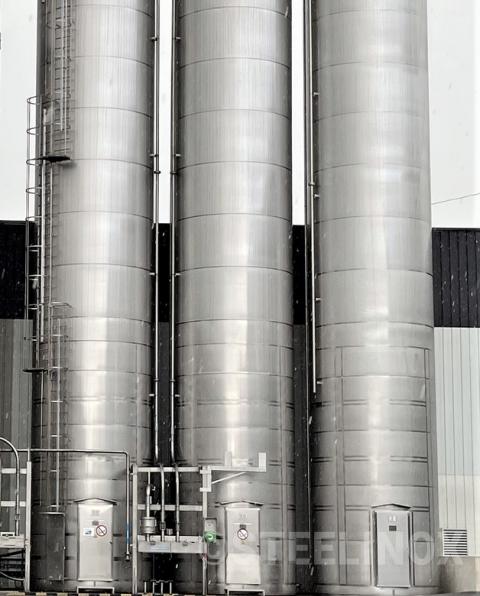 Silos 120 m3 stockage farines Landes